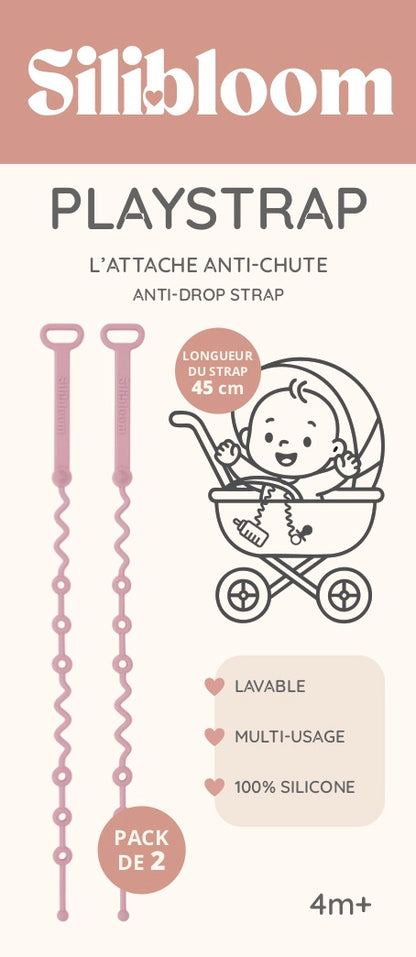 Attaches anti-chute PlayStraps - Lot de 2